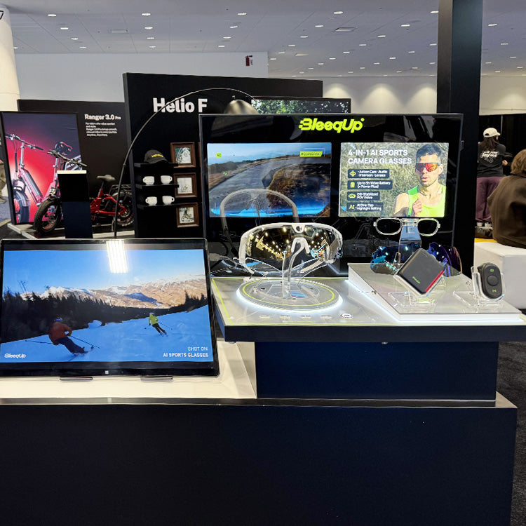 BleeqUp Definiert Outdoor-Wearables Auf Der CES 2026 Neu: Weltweite Expansion Für Die Flaggschiff-4-in-1-AI-Sport-Kamerabrille Angekündigt