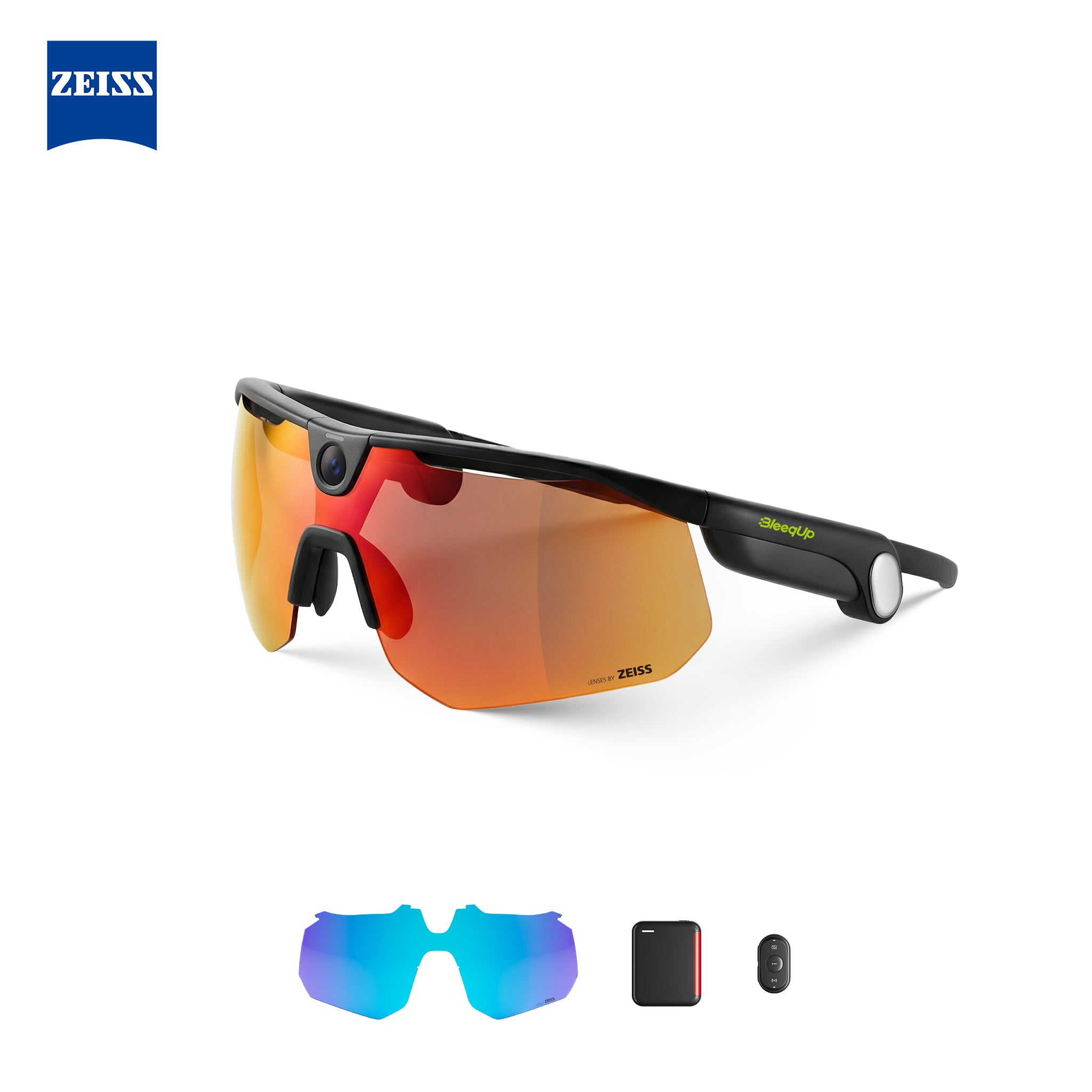 BleeqUp Ranger AI Sport-Kamerabrille – Ultimatives Paket