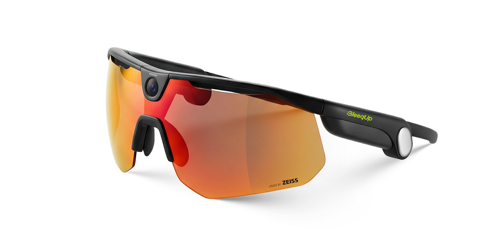 BleeqUp Ranger AI Sportkamerabrille – Objektive von Zeiss