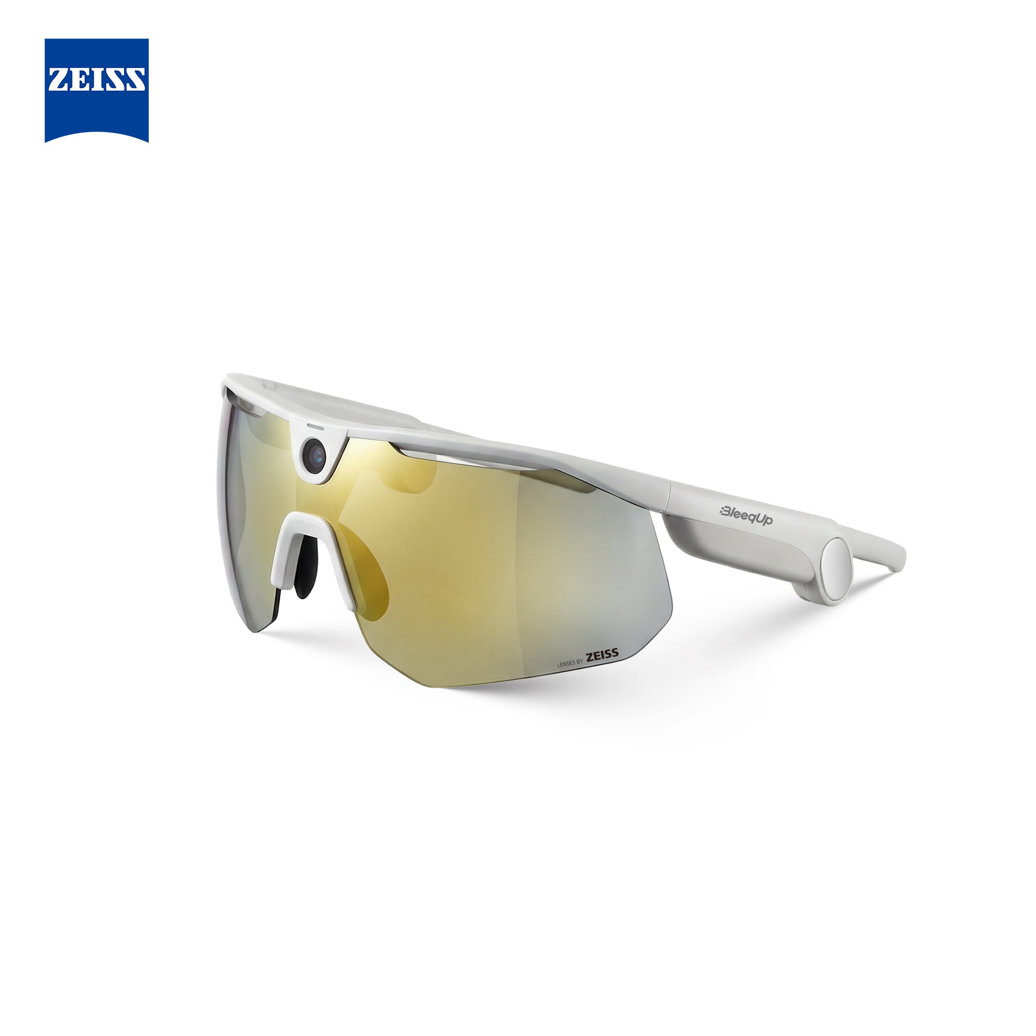 BleeqUp Ranger AI Sportkamerabrille – Objektive von Zeiss