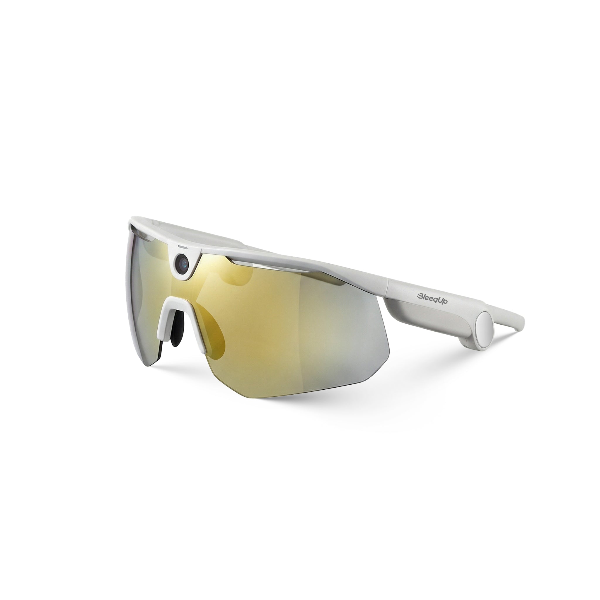 BleeqUp Ranger Occhiali Sportivi con Fotocamera AI - Lente Standard
