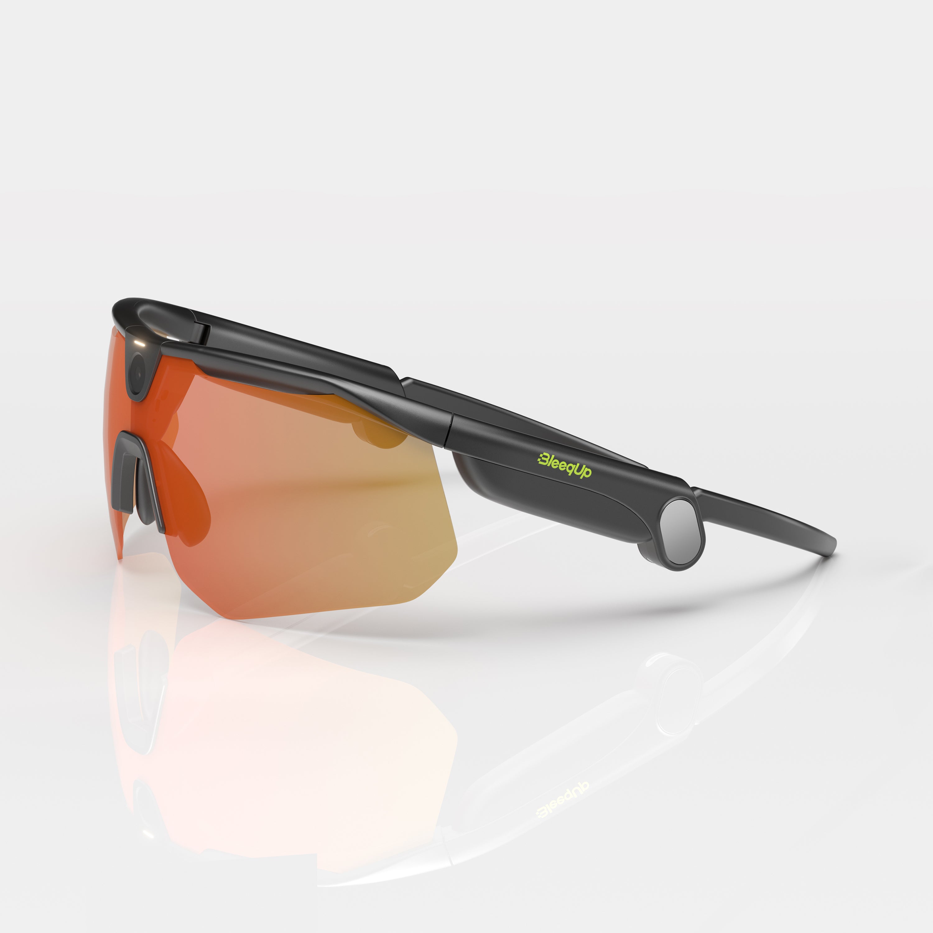 BleeqUp Ranger AI Sports Camera Glasses With Pro-Grade Sports Goggles